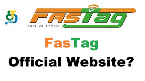 official website of FasTag